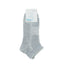 Solid Color Breathable Men's Athletic Socks 3 Pairs(Gray)