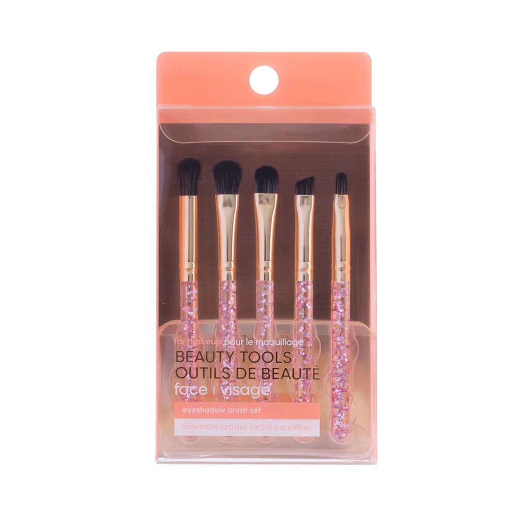 Sparkling Star Series Mini Eyeshadow Brush Set (5 pcs)