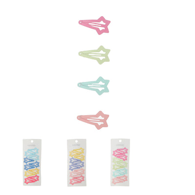 Sweet Waterdrop Shape Hair Clips (10 pcs)