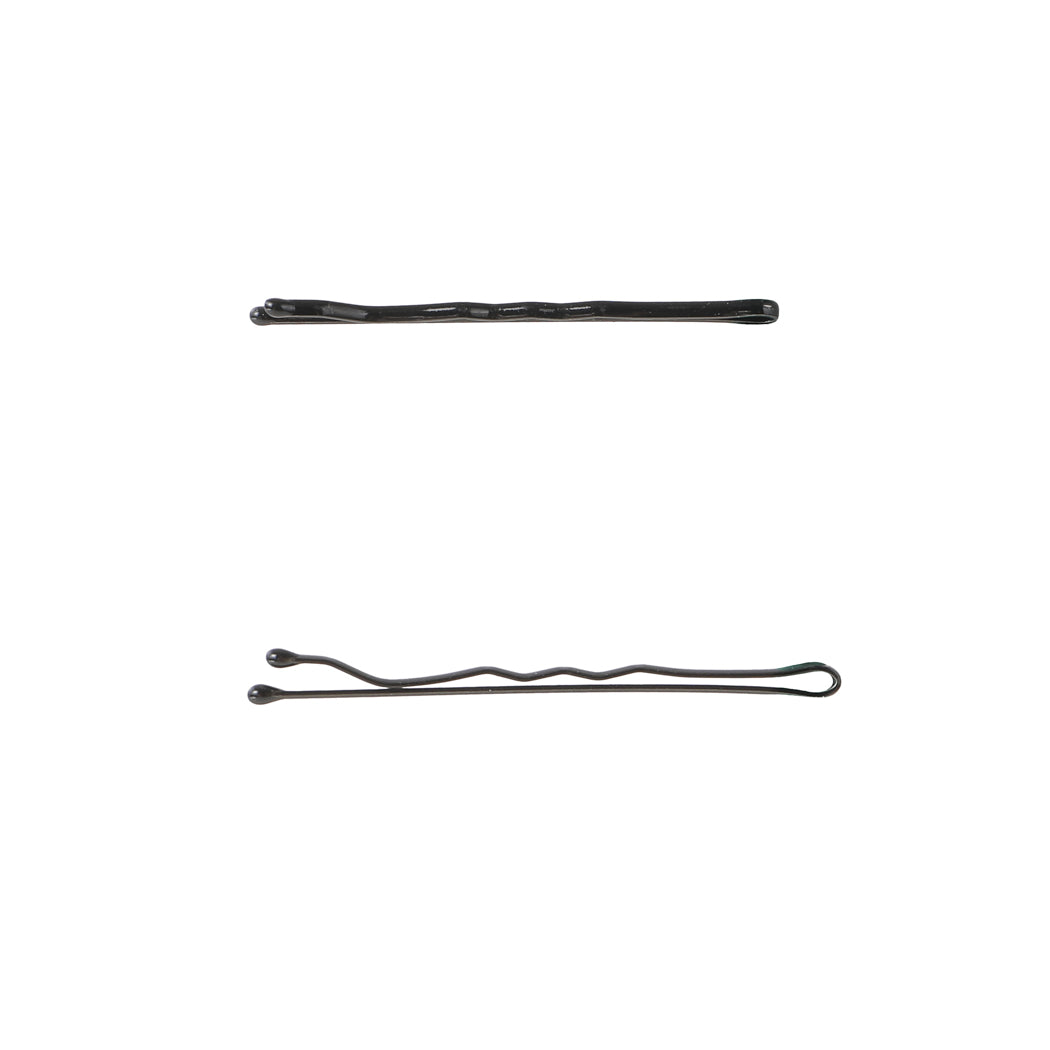 Classic Black Hair Pins (40 pcs, 5cm)