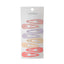 Waterdrop Shape Rubber Paint Hair Clips with Rounded Tips (8 pcs, 5cm)