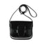 Retro Saddle Crossbody Bag(Black)