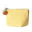 Waffle Weave Trapezoid Solid Color Coin Purse(Yellow)