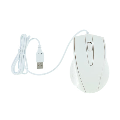 Ergonomic Wired Mouse  Model: CM720U(White)