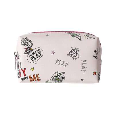 Toy Story Collection All Over Print Cosmetic Bag(Pink)