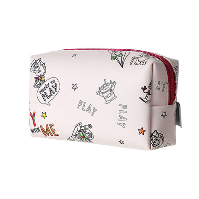 Toy Story Collection All Over Print Cosmetic Bag(Pink)