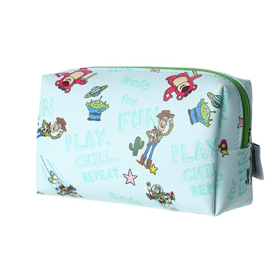 Toy Story Collection All Over Print Cosmetic Bag(Green)