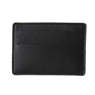 Solid Color Portable Card Holder(Black)