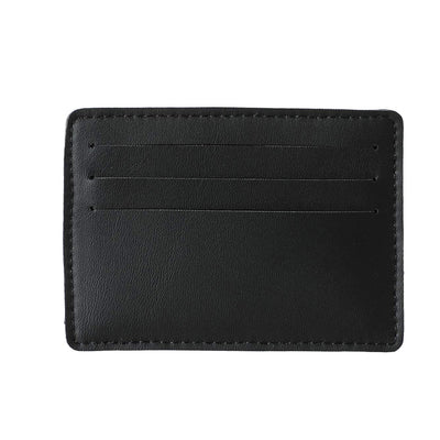 Solid Color Portable Card Holder(Black)