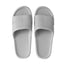 Classic Stripe Men's Bathroom Slippers(Gray,41-42)