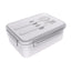 Large Capacity Rectangle Bento Box (1200mL)(Gray)