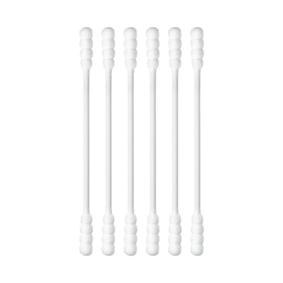 Miniso Extra Slim Cotton Swabs for Infants (Spiral Heads, 200 Pcs)