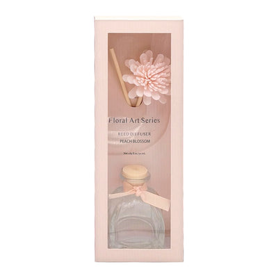 Minimalist Floral Series Reed Diffuser(Peach Blossom,35mL)