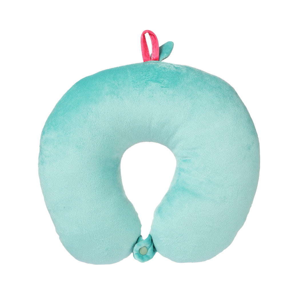 Fruit Series U Shaped Neck Pillow with Sleep Mask(Watermelon)