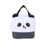 Animal Faces Collection Lunch Bag(Black)