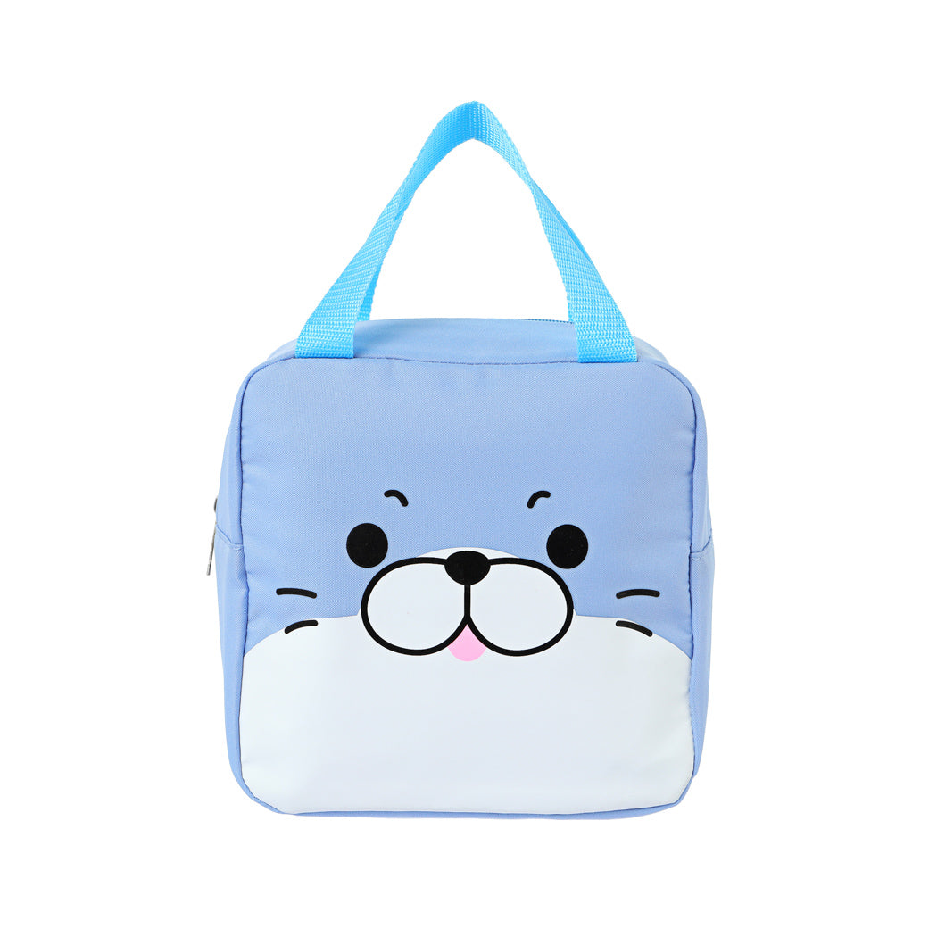 Animal Faces Collection Lunch Bag(Blue)