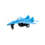 4-Piece Plastic Pull Back Airplane Set