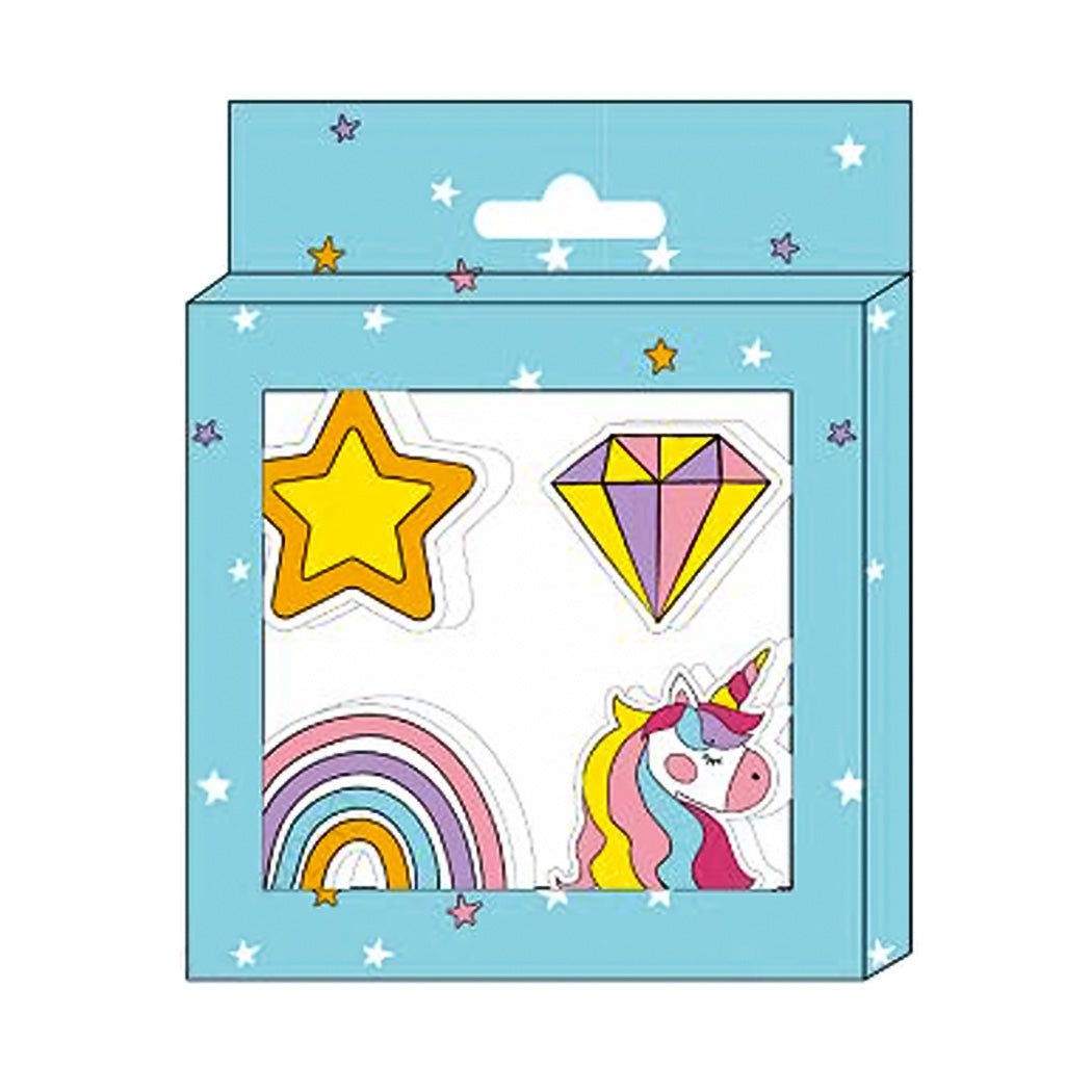 Unicorn Series 4-Piece Eraser Set