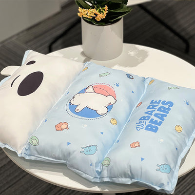 We Bare Bears Collection Dual Use Nap Pillow Seat Cushion  (Ice Bear)