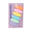 Colorful Series Macaron Color Hair Clip (6 pcs)