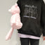 Long-Leg Animals Series 17in. Plush Toy(Pink Bear)