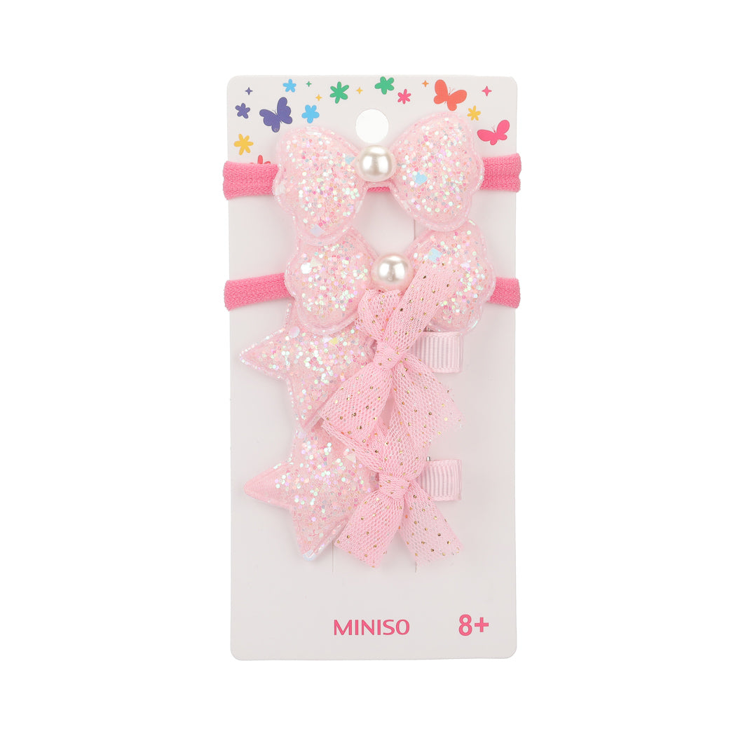 Princess Series Shooting Star Hair Clips Set (4 pcs)