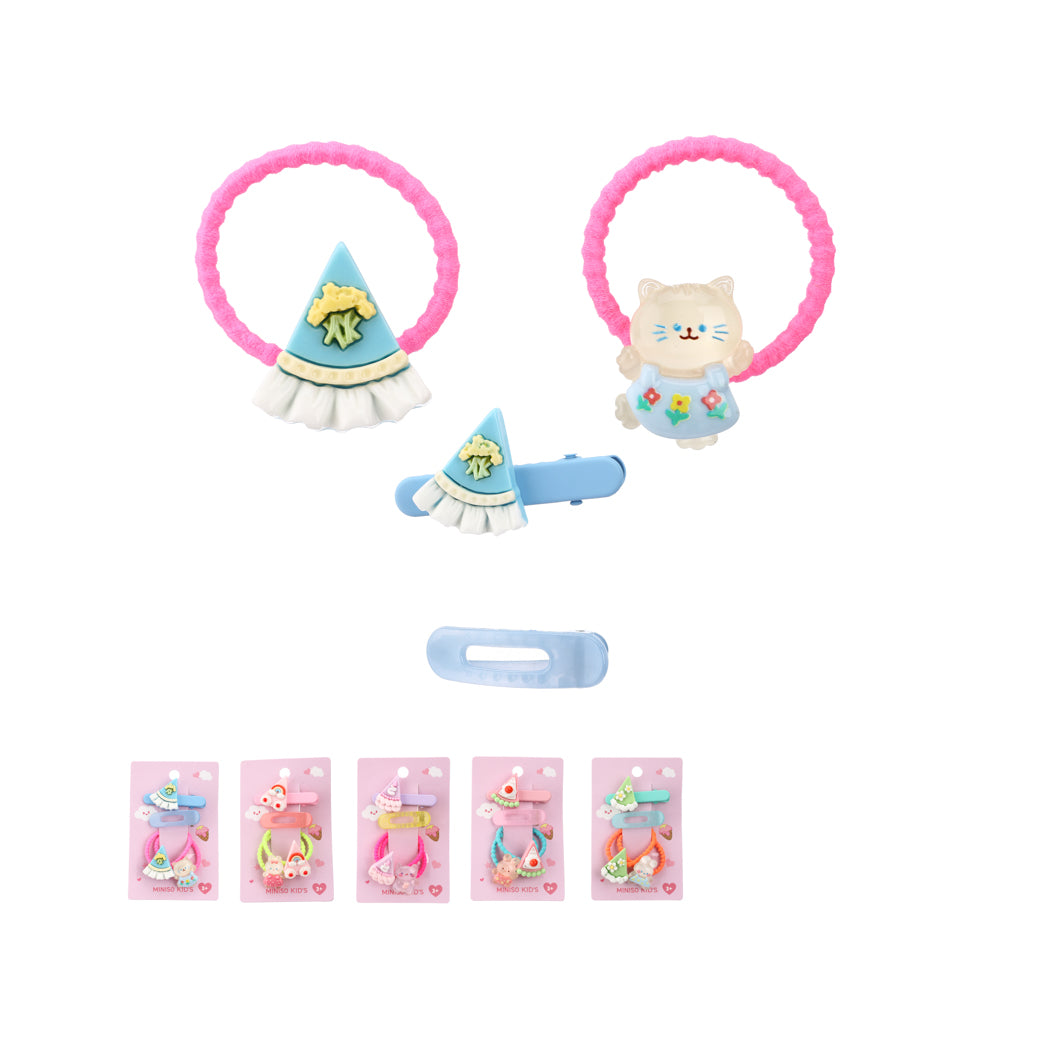 Fun Series Ice Cream Hair Accessories Kit (4 pcs)