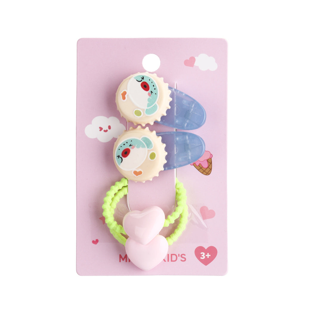 Fun Series Fruit Cartoon Hair Accessories Kit (4 pcs)