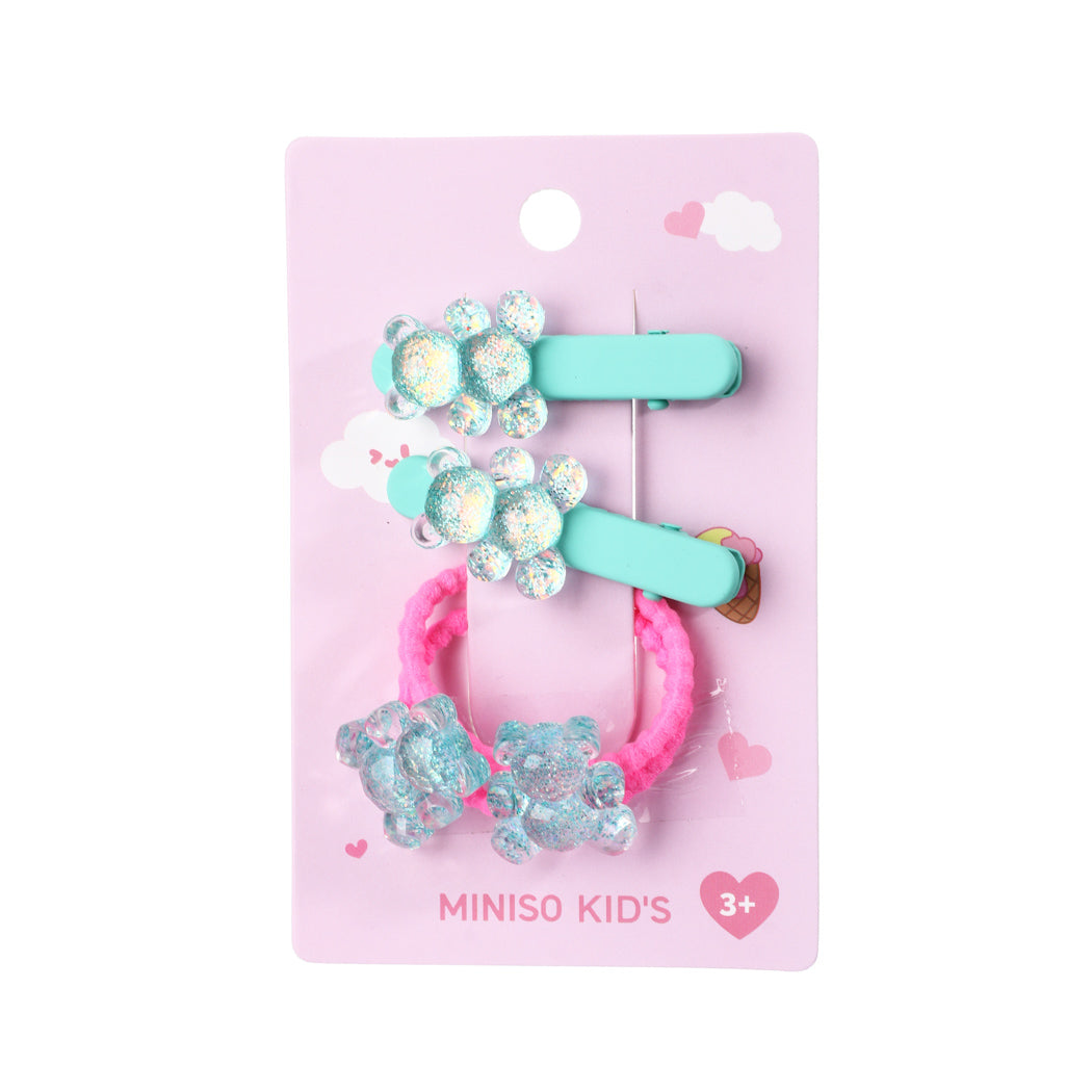 Fun Series Little Bear Hair Accessories Kit (4 pcs)