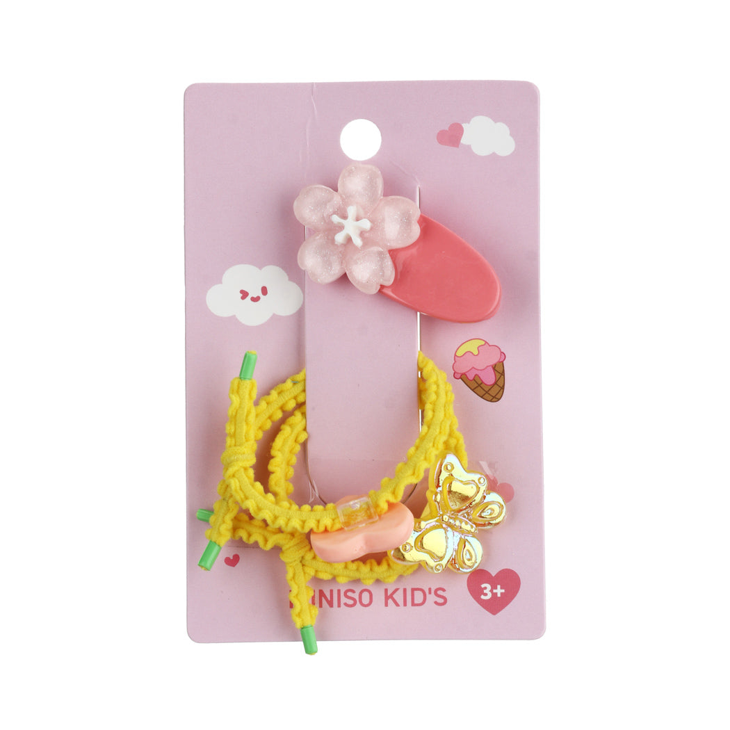 Fun Series Heart Butterfly Hair Accessories Kit (3 pcs)