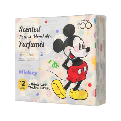 Disney Mickey Mouse Collection Scented Tissues 12 Packs (Mickey)
