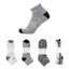 Anti-Wear Men's Athletic Socks 3 Pairs(Gray)