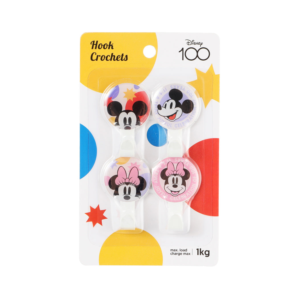 Miniso Disney 100 Celebration Collection Resin Hooks (4 pcs)