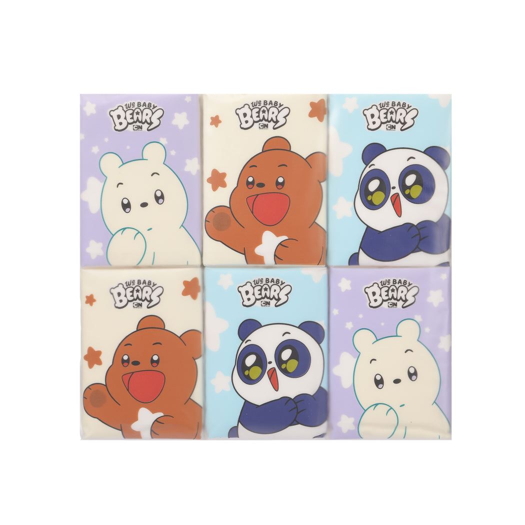 WE BABY BEARS Collection Unscented Tissues (12 Packs)