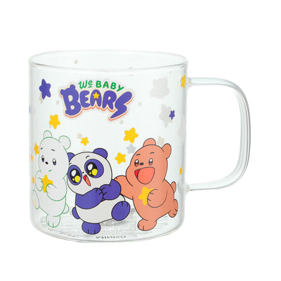 WE BABY BEARS Collection Glass Cup (420mL)