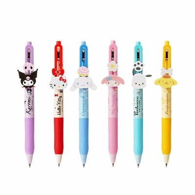 Sanrio characters Collection Blind Box Gel Pen (Black, 0.5mm) (6 Assorted Models) PDQ