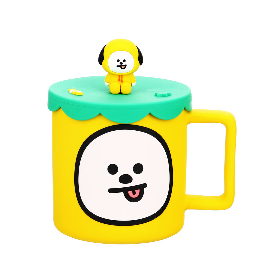 BT21 Collection Ceramic Cup with Silicone Lid (425mL)(CHIMMY)