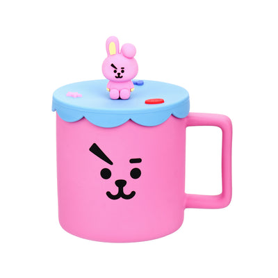 BT21 Collection Ceramic Cup with Silicone Lid (425mL)(COOKY)