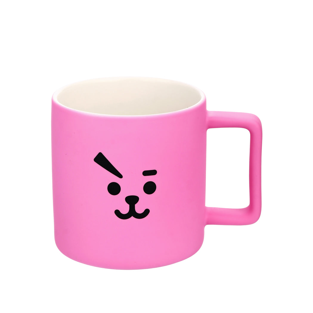 BT21 Collection Ceramic Cup with Silicone Lid (425mL)(COOKY)