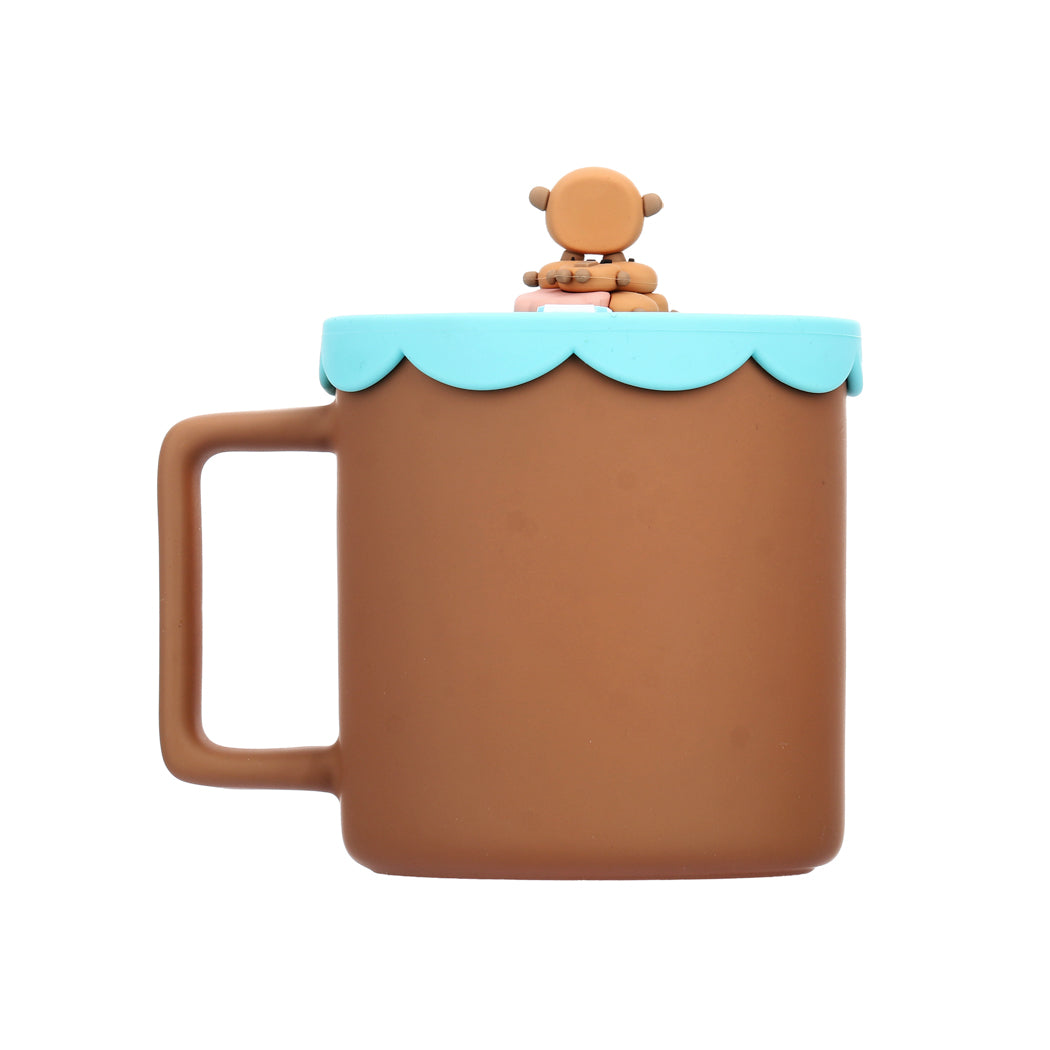 BT21 Collection Ceramic Cup with Silicone Lid (425mL)(SHOOKY)