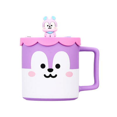 BT21 Collection Ceramic Cup with Silicone Lid (425mL)(MANG)