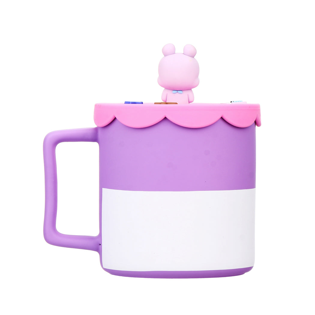 BT21 Collection Ceramic Cup with Silicone Lid (425mL)(MANG)