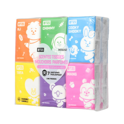 BT21 Collection Scented Tissues (12 Packs)