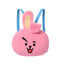 BT21 Collection Fuzzy Backpack (COOKY)