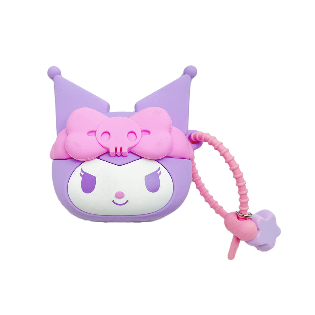 Kuromi Body Wash Series Silicone Earphone Protective Case