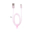 1m Knitted Micro USB Cable(Rose Gold)