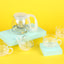 Simple 4+1 Tea Set (Transparent)