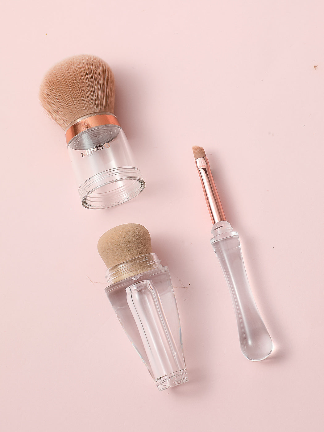 3 in 1 Mineral Makeup Brush