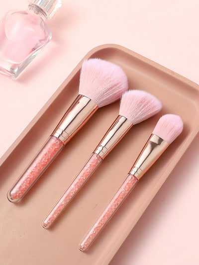 Crystal Makeup Brush (3 Pcs)