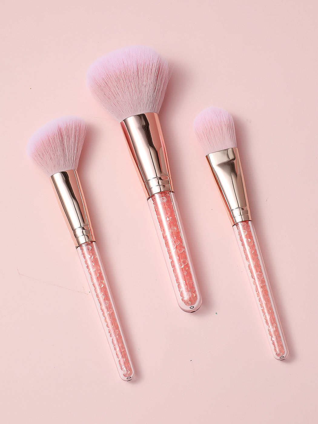 Crystal Makeup Brush (3 Pcs)